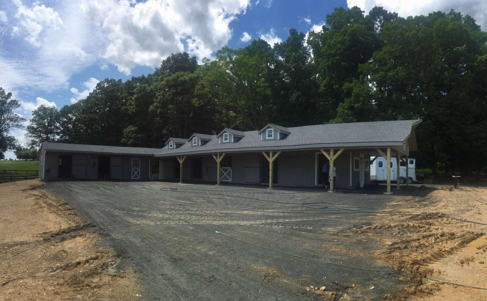 15'x81' Finished Shed Row Barn Project 2