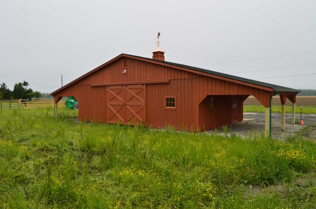 Trailside Style Modular Barn – Virginia Beach, VA