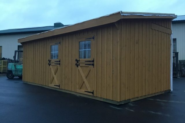 Amish Built Modular Barn in Madison, NH