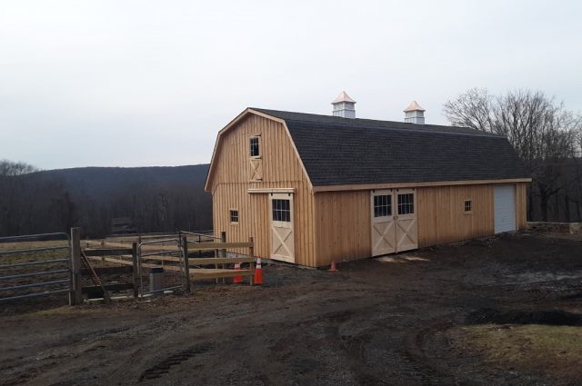Double-wide Modular Barn – Washington Depot, CT