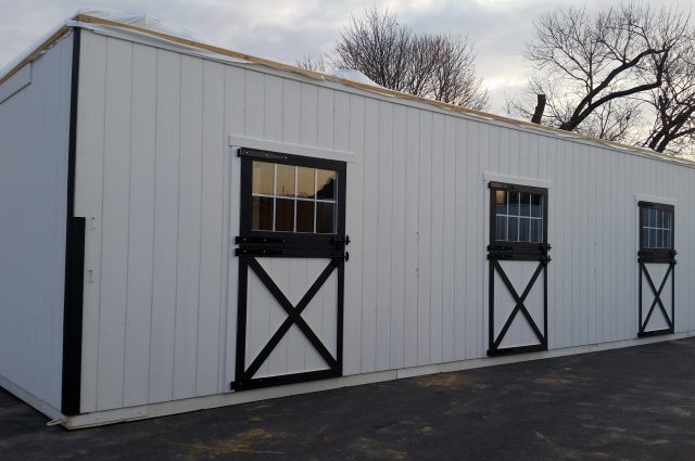 Modular Barn with stall doors Bedford Corners, NY