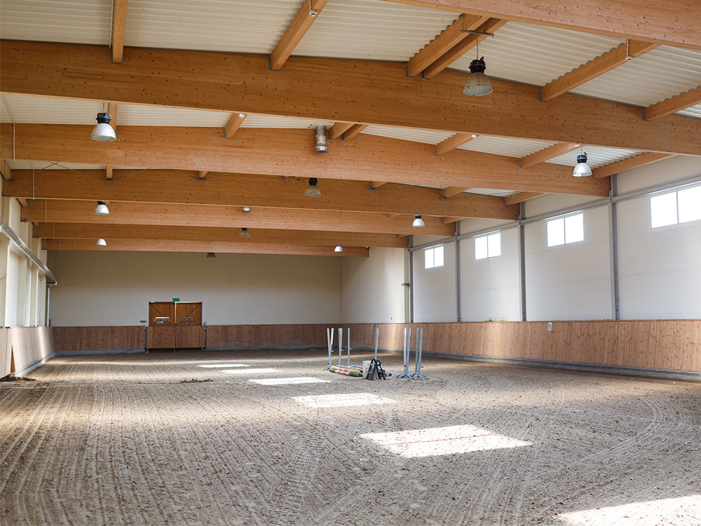 Custom indoor horse arena design in PA