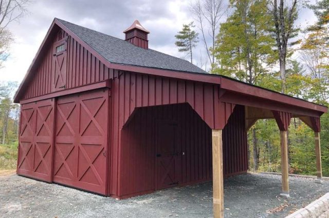Double Wide Garage – Lyme, NH