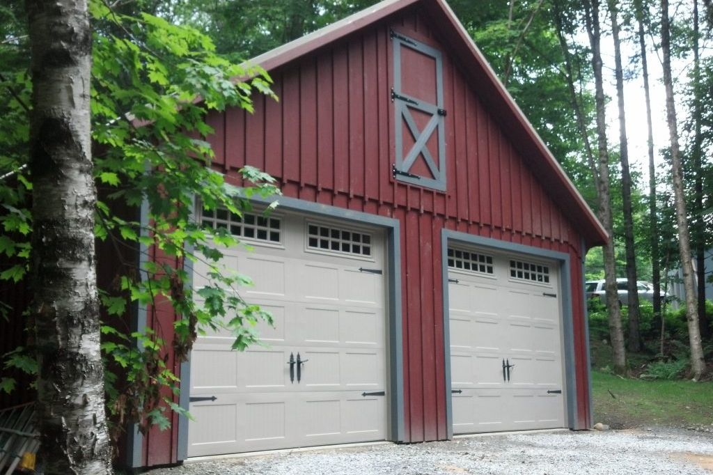 big garages detached from house