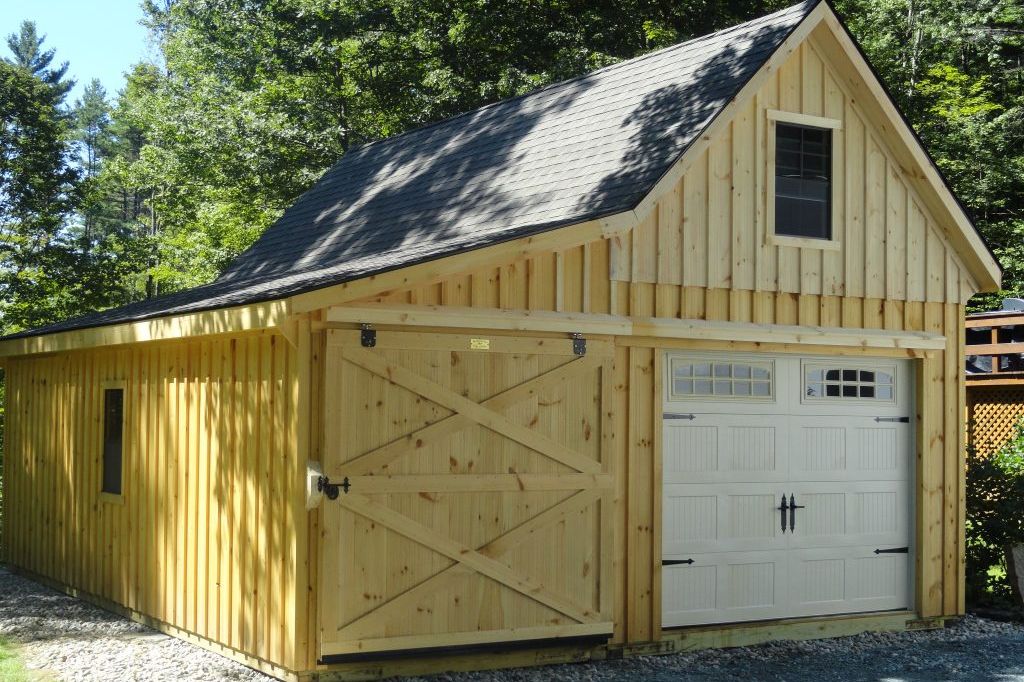 types of garages and sheds for storage