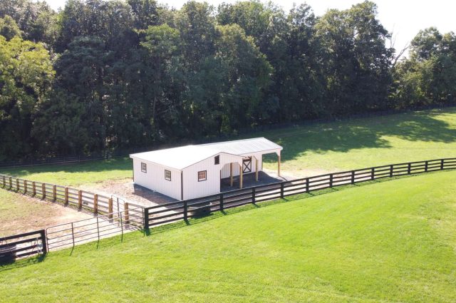L-Shaped Barn with 8 Lean-To – Dickerson, MD