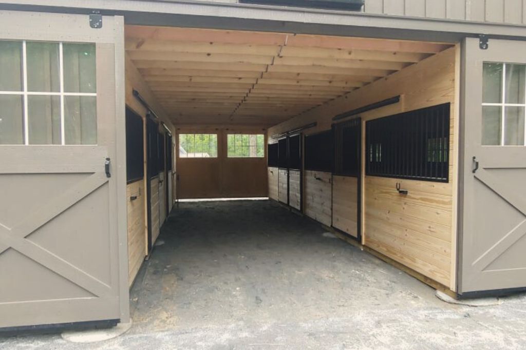 interior horse barn accessories for stalls 
