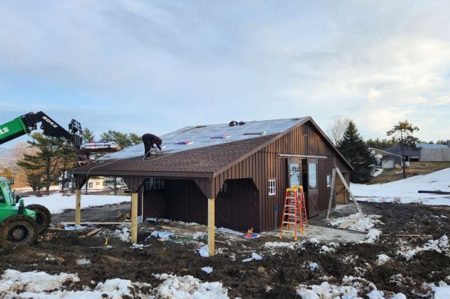 30×24 Trailside with (2) 10 Lean-To – East Montpelier, VT