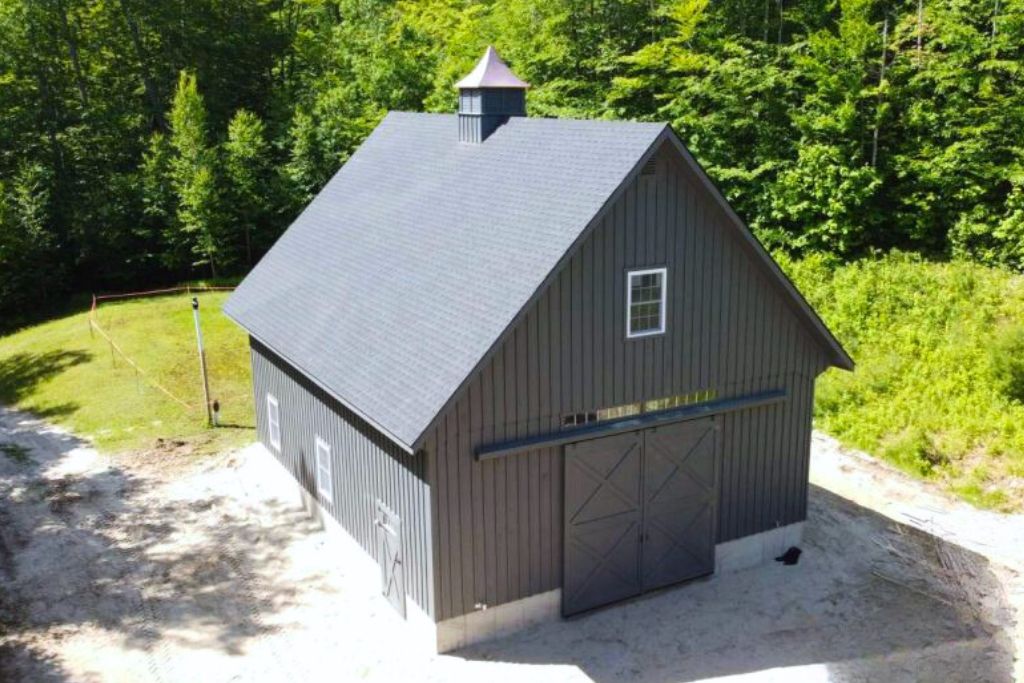 country garage ideas for colors and designs